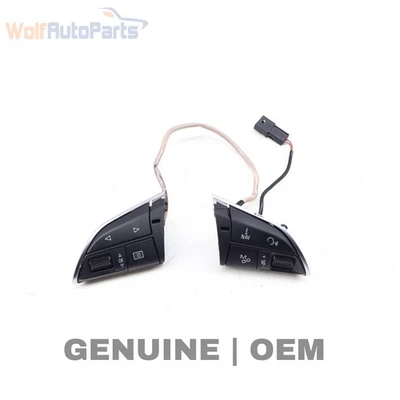 2011-2018 AUDI A8 D4 - Steering Wheel Control Button / Switch SET 4H0951523H - Image 1 of 4