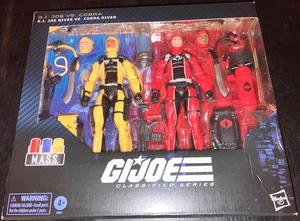 HASBRO GI JOE CLASSIFIED #169 GI JOE DIVER VS COBRA DIVER CONFEZIONE DA 2 NUOVI E SIGILLATI - Foto 1 di 2