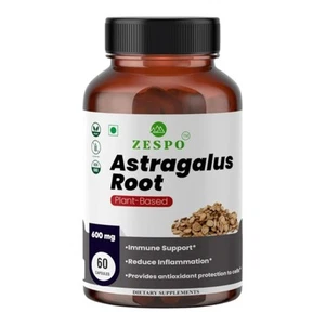 Zespo Astragalus Root Extract - 60 caps Plant Based - Picture 1 of 4