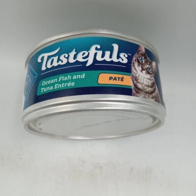 1 Can Blue Buffalo Tastefuls Pate Ocean Fish&Tuna Entree Wet Cat Food 5.5oz...55 - Image 1 of 4
