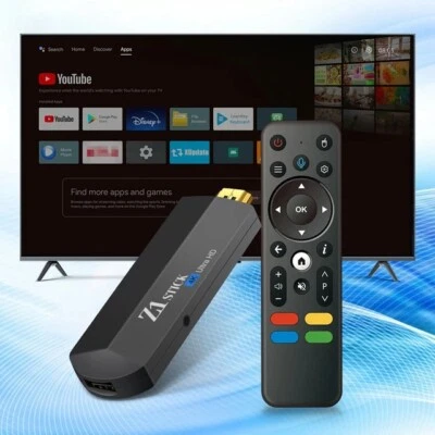 TV Stick 4k 2gb/16gb, BT Remote, 2.4g/5g WiFi - Fully Programmed. Plug & Play - Bild 1 von 3
