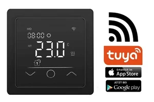 Fußbodenheizung Thermostat tuya WIFI Unterputz WLAN Temperaturregler Touchscreen - Bild 1 von 5