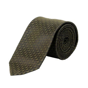 Hugo Boss Men's Multi-Color Geometric Print 100% Silk Tie - Picture 1 of 3