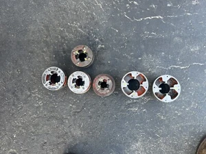 Toledo 12-R pipe threader die 6 pc set - Picture 1 of 6