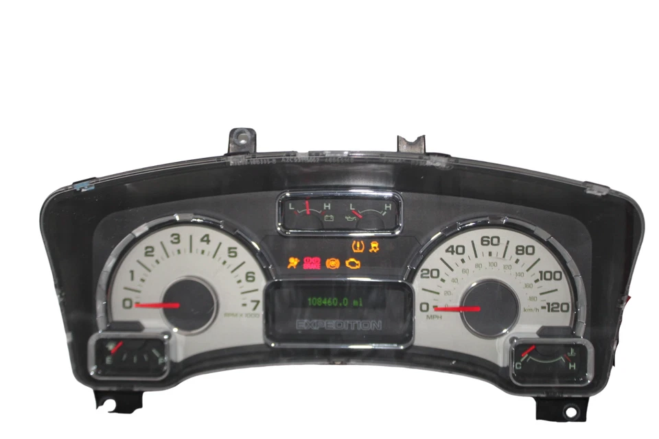 Cuadro de instrumentos velocímetro Ford Expedition 2010 2011 tablero 108.460 millas Foto 1 de 3