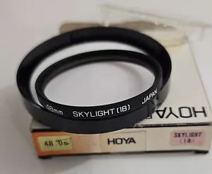 48mm Hoya Skylight 1B Glass Lens Filter Japan Genuine New 48 mm 48-SK sklight1B - Picture 1 of 4