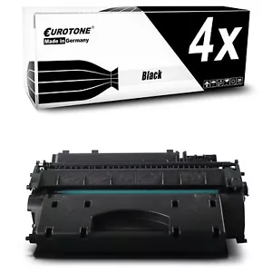 4x Eurotone Toner XXL für HP LaserJet Enterprise flow MFP M-525-c P-3015-DN - Picture 1 of 4