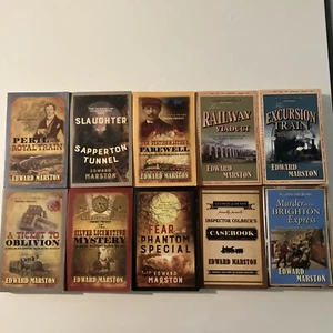 Edward MARSTON Book Bundle 10 Books The Railway Detective Series - Picture 1 of 12