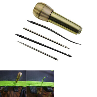 Copper Craft Needle Kit Sewing Tools Canvas Repair Utility Hand Stitcher Kit Y2 • 3.52€