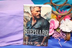 Shephard-Mountain Men of Danger Falls Book by Piper Stone intrigue suspense love - Picture 1 of 3