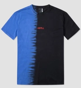Meyba Tie-Dye Shirt Blue Black Soccer Football Sports Training Men’s XS - Picture 1 of 4