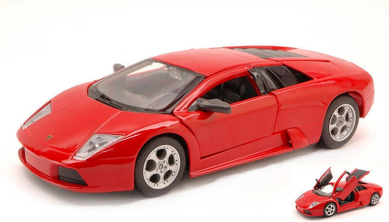MODELLINO AUTO STATICO MAISTO LAMBORGHINI MURCIELAGO 2010 ROSSO SCALA 1:24 - Immagine 1 di 2