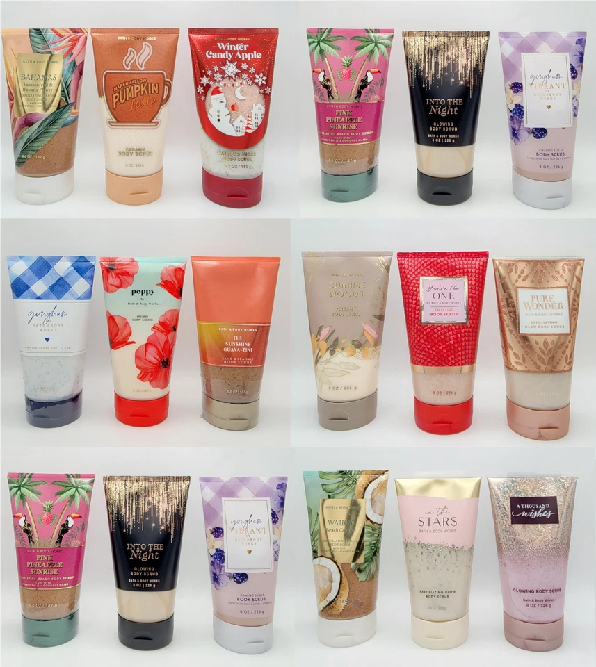 Bath & Body Works Exfoliating Body Scrub Glow Creamy Sugar Sparkling You Choose - Image 1 of 1