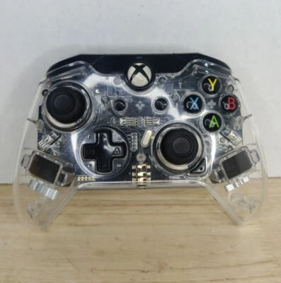 Afterglow Prismatic Wired Controller for Xbox One Clear Tested - Image 1 of 2