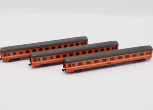 Arnold HN4395 Set 3 Pasajeros Eurofima Uic-Z Naranja 1a Y 2a FS Italiano N - Imagen 1 de 12