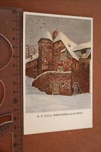  tolle alte Künstlerkarte - Schloss Beilstein an der Mosel - 1910-30 ? - Picture 1 of 2