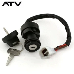GENRICS Ignition Key Switch for Yamaha Grizzly 600 YFM600 1998 1999 2000 2001 - Picture 1 of 13