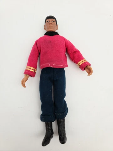 Vintage 1974 Mego Mr Spock Original Star Trek Action Figure Cover