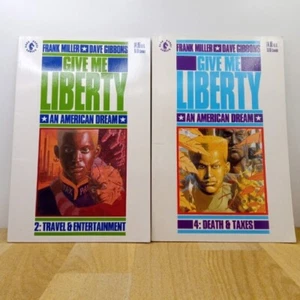 DARK HORSE COMICS, GIVE ME LIBERTY, DEATH AND TAXES, TRAVEL AND ENTERTAINMENT - Picture 1 of 8