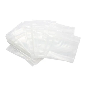 500 Resealable 4 Mil Clear Poly 4 X 4 Zip Seal Food Safe Storage Bags - Picture 1 of 3
