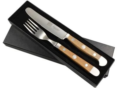 Güde Alpha Fasseiche Besteckset *22-E314/12 Tafelbesteck im Geschenkkarton - Bild 1 von 4