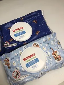 Huggies Natural Care erfrischend duftende Babytücher - 10 Flip-Top-Packungen - Bild 1 von 5