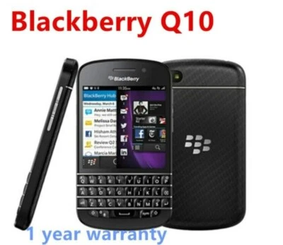 Smartphone BlackBerry Q10 16GB+2GB 8MP LTE Qwerty Teclado Desbloqueado Foto 1 de 4