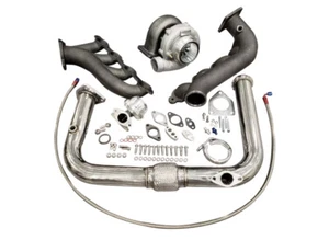 Turbo Kit GT45 T4 FOR Silverado Sierra Turbocharger Vortec V8 LS 4.8 5.3 6.0 6.2 - Picture 1 of 11
