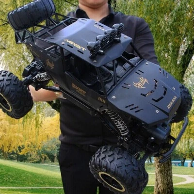 2.4G Remote Control Car 4WD RC Monster Truck Off-Road Vehicle Toys Gifts Kids US - Image 1 of 4