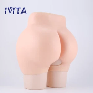 Transgender CD Silicone Open Crotch Butt Lifter Hips And Buttocks Enhancer Pants - Imagen 1 de 14