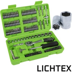 JBM 130 Teile Nuss und Bit Steckschlüssel Satz Ratsche Knarre Set KFZ Werkzeug - Bild 1 von 5