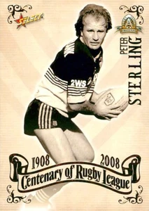 2008 PARRAMATTA EELS NRL Card PETER STERLING Centenary - Picture 1 of 2