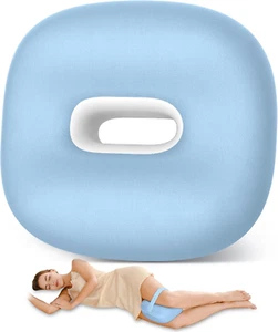 Knee Pillow for Side Sleepers - Memory Foam for Hip & Sciatica Pain Relief - Picture 1 of 12
