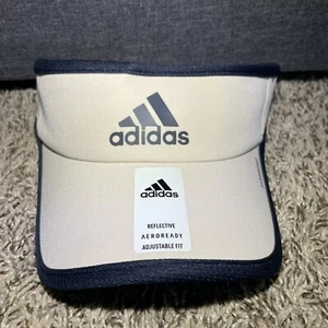 Adidas SuperLite 2 Mens Tennis Visor AeroReady Adjustable OSFM Wonder Beige - Picture 1 of 5