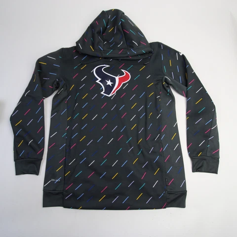 Houston Texans Nike NFL On Field Apparel Sweatshirt Men's Dark Gray Used Cover