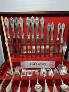 1847 ROGERS*ALTES KOLONIEMUSTER*SET+ VIELE SERVIERSTÜCKE*101 TEILE*1911 - Bild 1 von 16