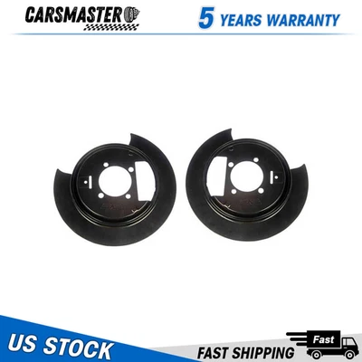 924-209 Dorman Set of 2 Brake Backing Plates Rear Pair Fits Chevy Olds S10 Pair - Image 1 of 2
