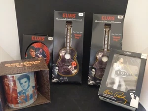Lote de 5 artículos de recuerdos de Elvis Presley  - Imagen 1 de 9