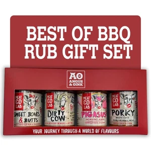 Angus & Oink Geschenkset | Best of BBQ Geschenkbox | BBQ Rubs | 1 x Sweet Bones & - Bild 1 von 5