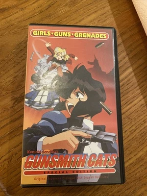 Gunsmith Cats Chapter 1 VHS, Kenichi Sonoda Manga, Japanese w/ English Subtitles - Image 1 of 3