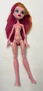 Monster High Puppe Gigi Grant 2012 Mattel nur Puppe ohne Kleidung rosa gelbe Haare - Bild 1 von 14