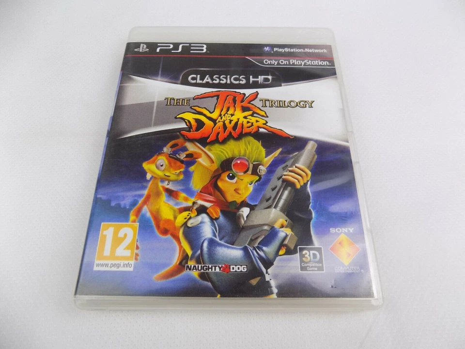 Mint Disc Playstation 3 Ps3 The Jak and Daxter Trilogy All 3 Games - No Manual - Image 1 of 3