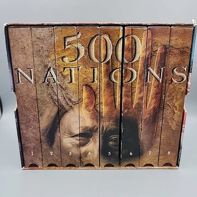 500 Nations Hosted by Kevin Costner 8-VHS Tapes Box Set - Image 1 of 4