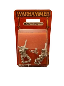 Warhammer #8520E Chaos Marauders mit Schlegeln OOP Neu auf Karte Citadel Games - Bild 1 von 2