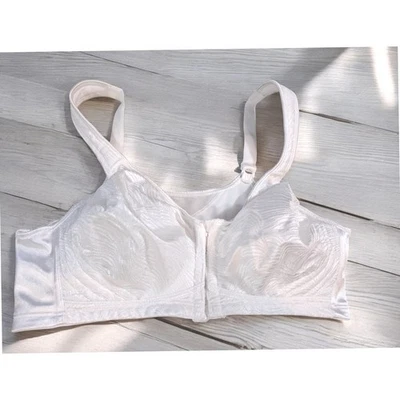 Sujetador Playtex 18 Horas 36C 36 C Cierre Frontal E525 Postura Boost Sin Alambres Blanco Foto 1 de 3