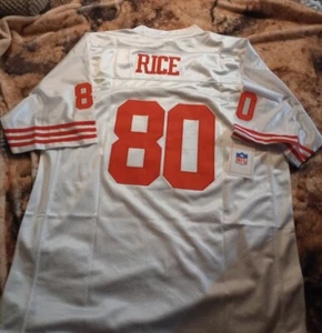 Jerry Rice 2xl (54) White San Francisco 49ers NFL Jersey New - Picture 1 of 2