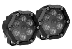 Altavoz JW 0557833 Trail 6 3,7" haz redondo de punto de inundación luces LED blancas/ámbar (I) - Imagen 1 de 9