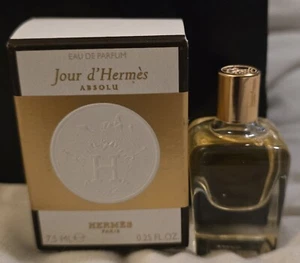 Jour d'Hermés Absolu 7.5ml EDP Mini Splash (new with box) - Picture 1 of 4