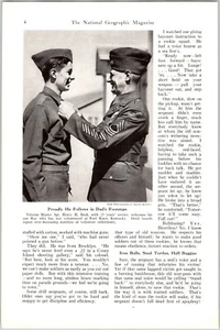 PRINT ARTICLE 1941 Around the Clock with Your Soldier Boy Frederick Simpich WWII - Picture 1 of 13