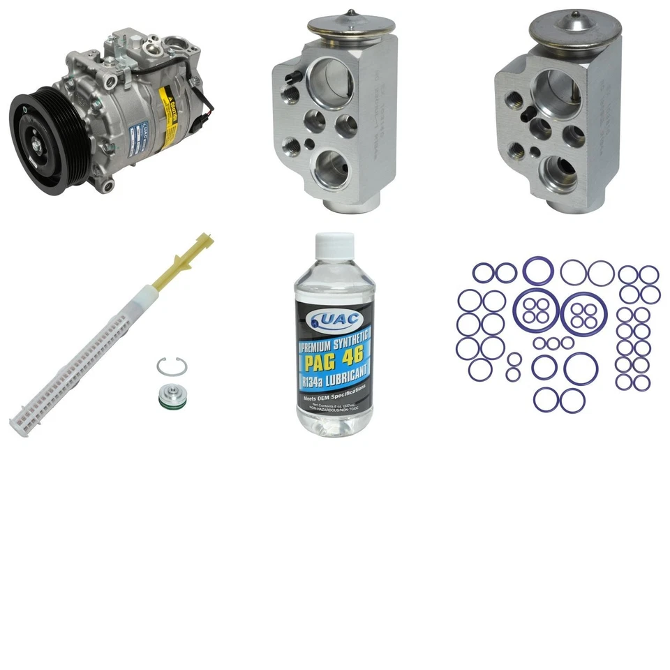 Kit compresor aire acondicionado UAC para Audi Q7 2007-2010 Foto 1 de 1